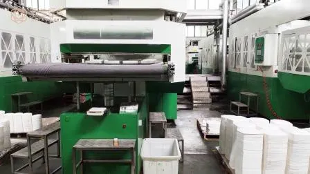 Assiette à papier ovale biodégradable compostable adaptée aux besoins du client de vaisselle de canne à sucre